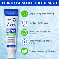 Tube showing enamel protection with 7.5% hydroxyapatite