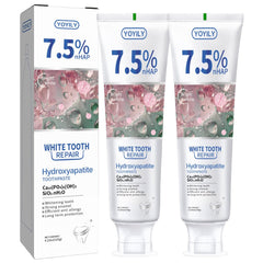 Hero image of 7.5% hydroxyapatite toothpaste
