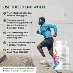 Wellness and digestive health themed product lifestyle image