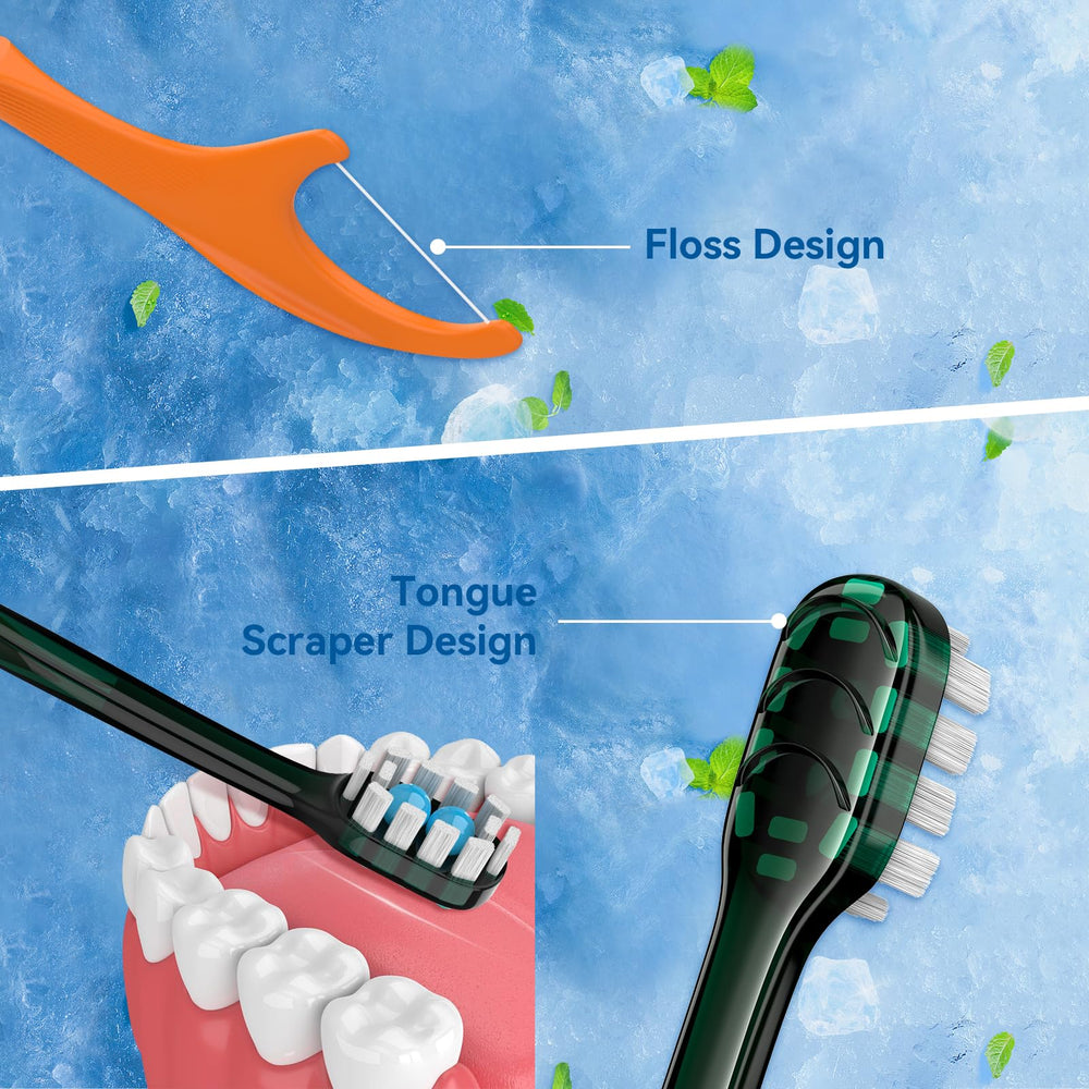 Tongue cleaner ridges on back of 70Pack tool