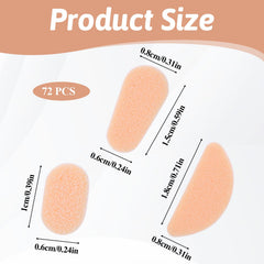 72-piece nose pads packaging