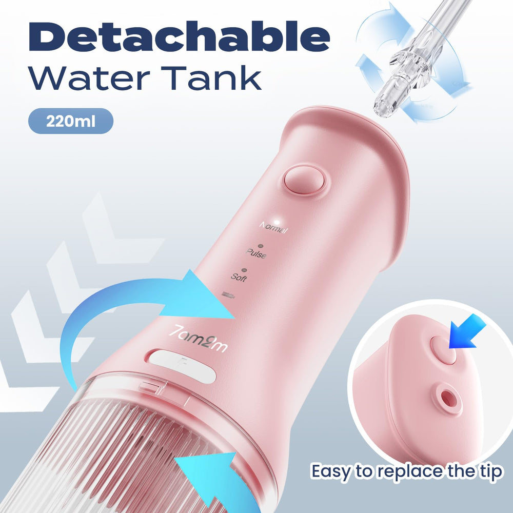 Two jet tips included for diverse cleaning needs