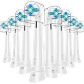 8-pack IO replacement heads in white compatible with IO 2