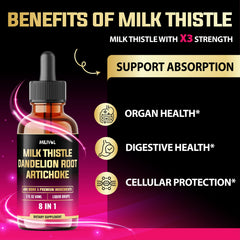 Schisandra berry component in 8in1 Milk Thistle Drops
