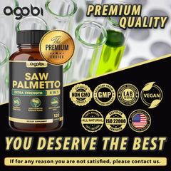 Saw Palmetto-based blend with Black Pepper and other herbs