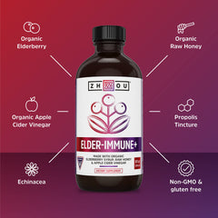 8 fl oz glass bottle product shot