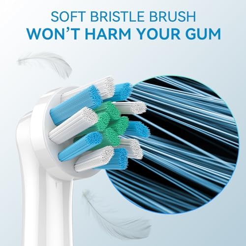 Soft and durable Dupont bristles for sensitive gums