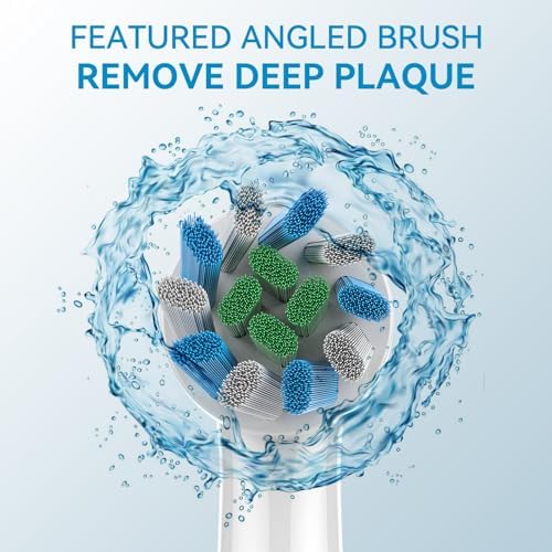 Advanced bristle design to remove plaque along gum line