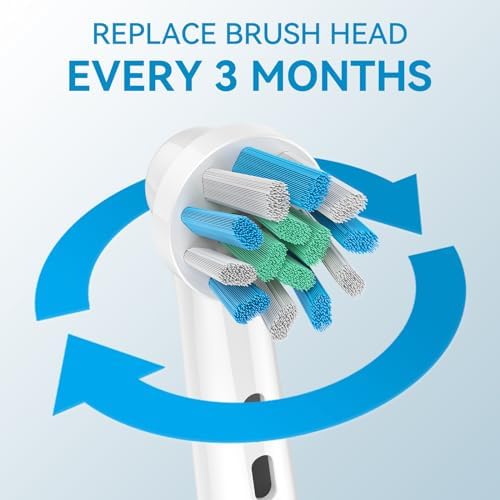 Easy snap-on installation for replacing old toothbrush heads