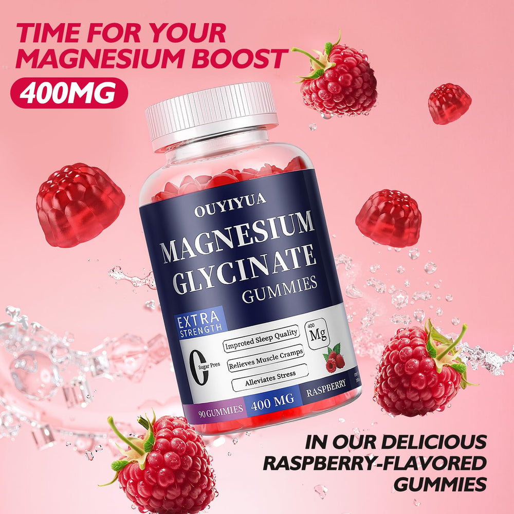 90-day supply of magnesium glycinate gummies
