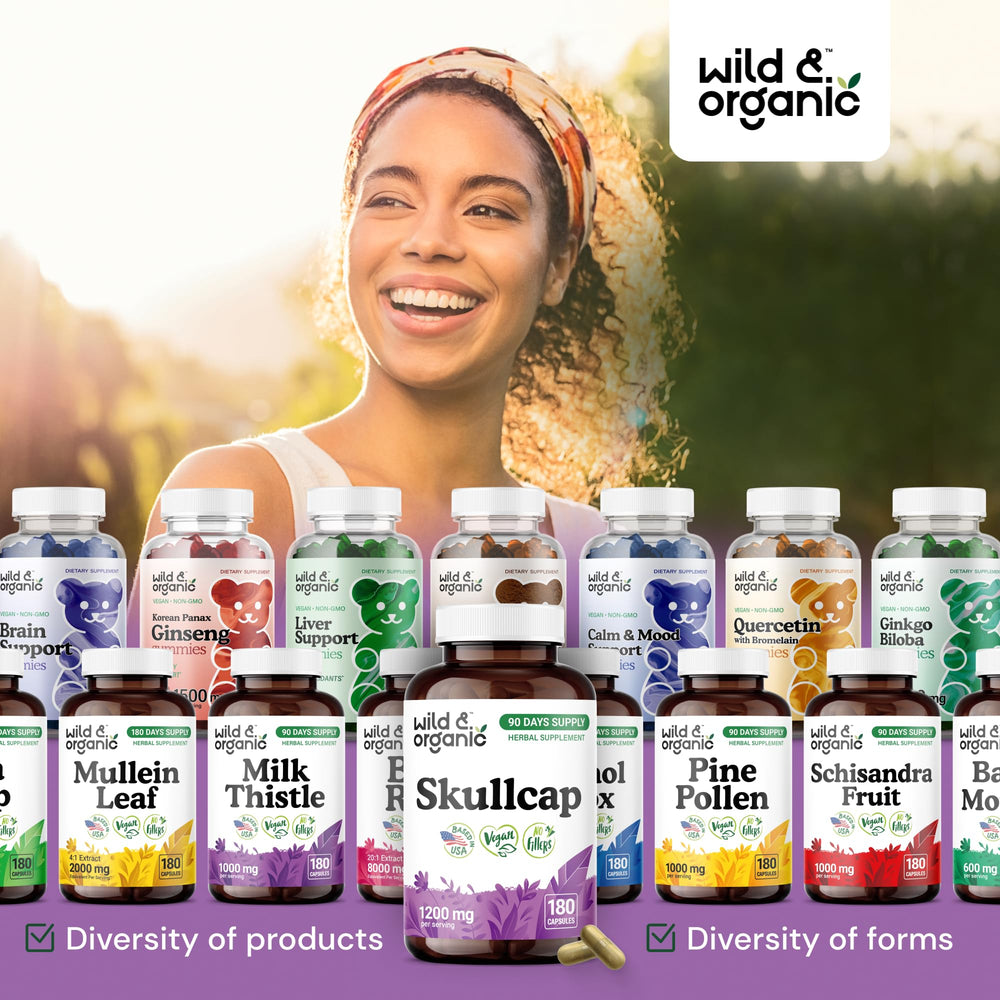 90-day supply of skullcap capsules
