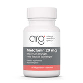 ARG Melatonin 20mg bottle with 60 count label
