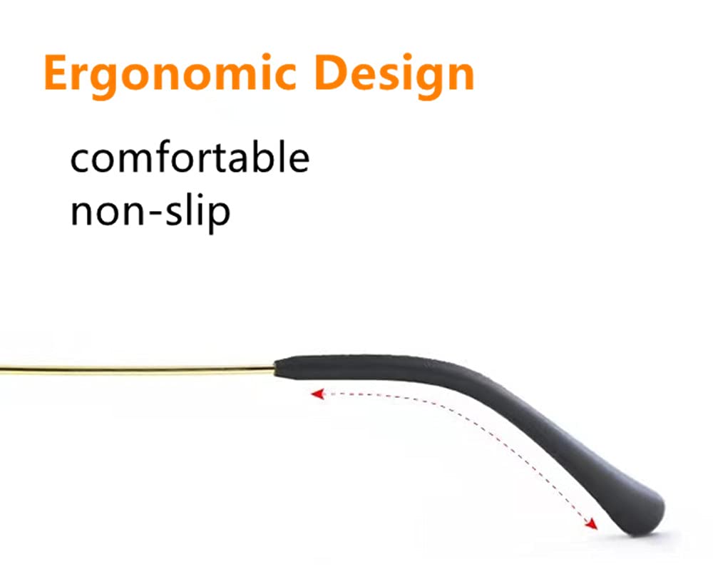 BEHLINE packaging showing silicone eyeglass end tips – 1 pair