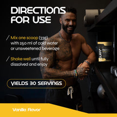 Nutrition facts for COURA Proteín Performance 990g