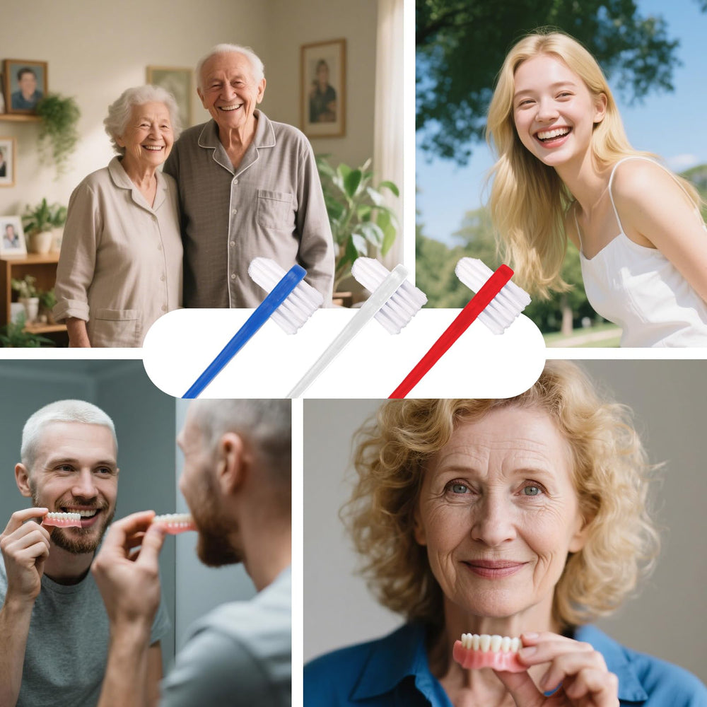 Example usage: cleaning dentures, retainers, Invisalign aligners, and mouthguards