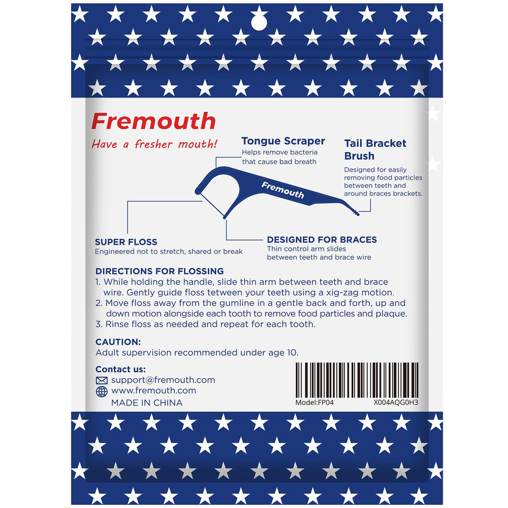 Ergonomic, comfortable grip floss pick