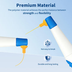 Heat-resistant root canal irrigator replacement tip for durable use