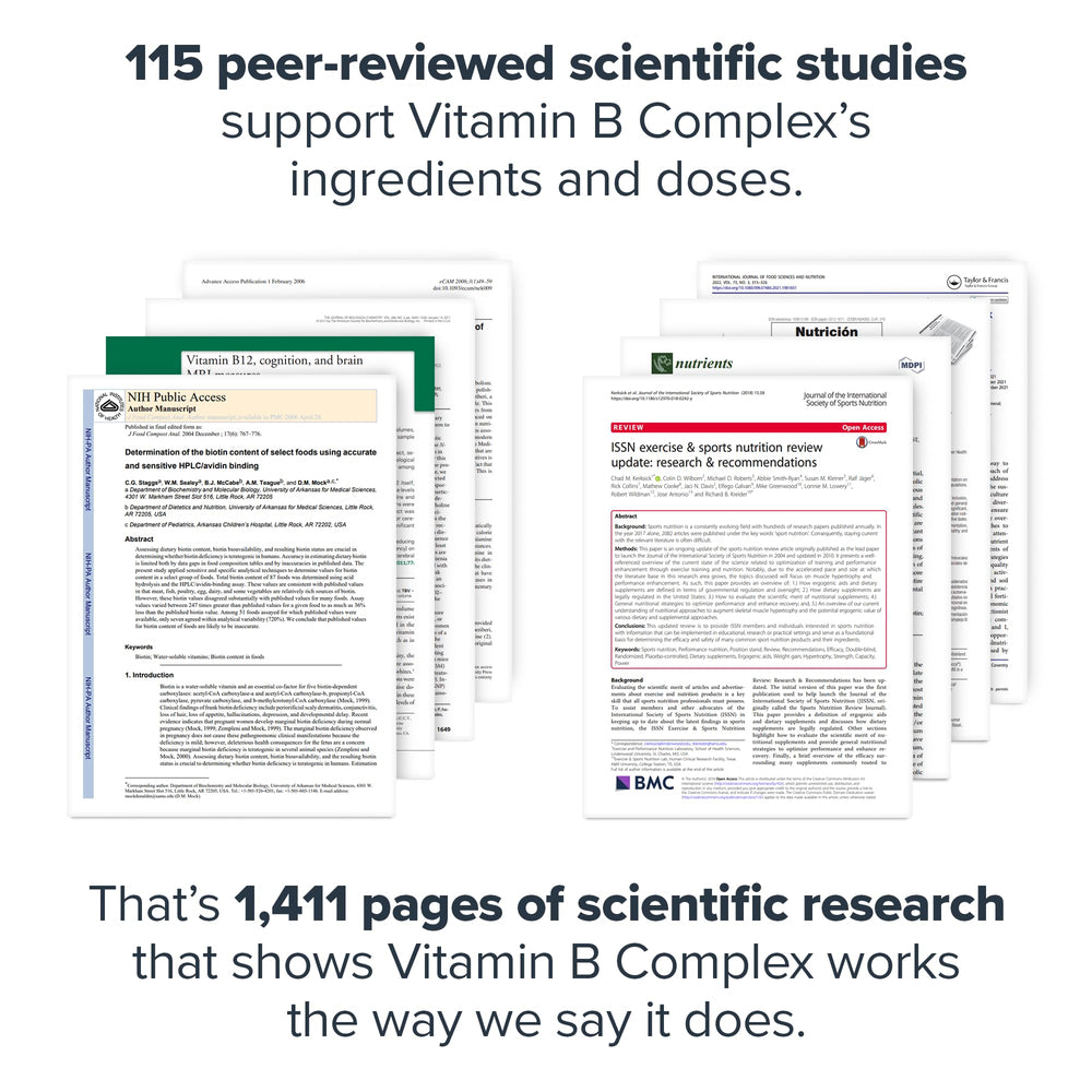 Legion Vitamin B-Complex capsules with CoQ10 and B vitamins