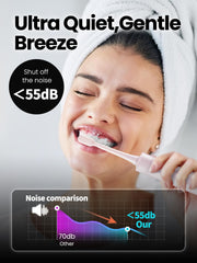 2-minute timer indicator on Marlincare toothbrush
