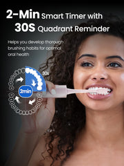 IPX8 waterproof Marlincare electric toothbrush