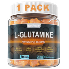 Nextdia L-Glutamine 1000mg Gummies bottle front