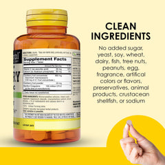 No added sugar and allergen-free ingredients label