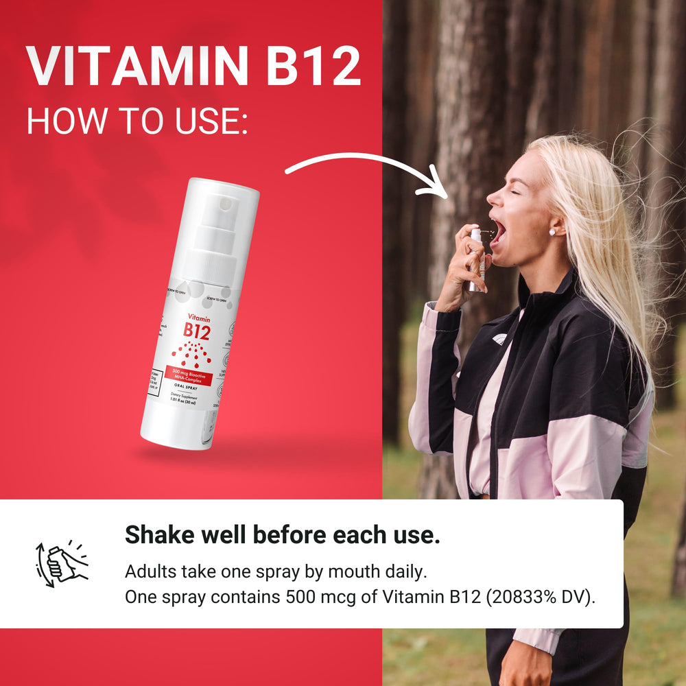 Estonia-made B12 spray packaging