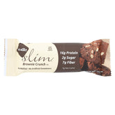 NuGo Nutrition Slim Bar Brownie Crunch 1.59 oz - pack of 12 front view
