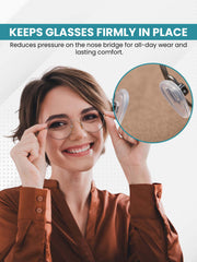 Compatible with metal, plastic, rimless frames