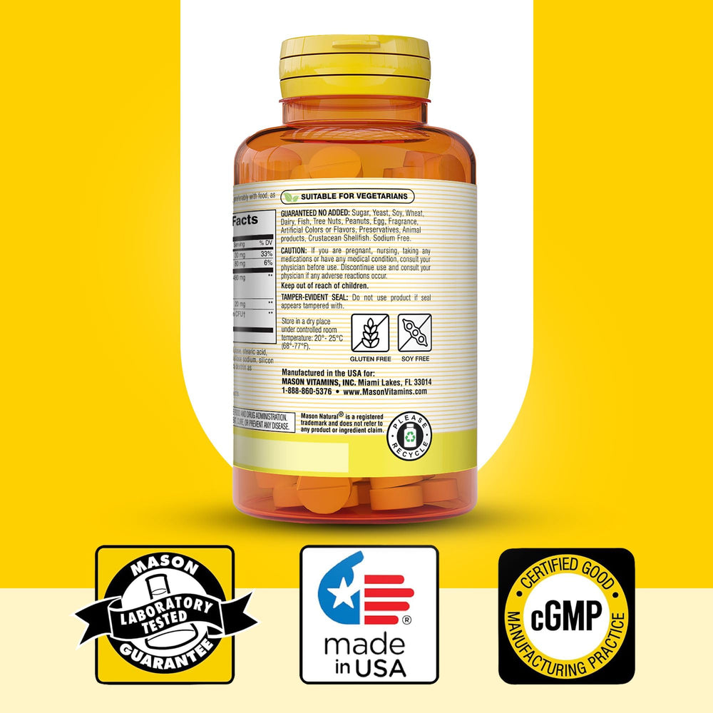 Mason Natural brand heritage trusted for over 50 years