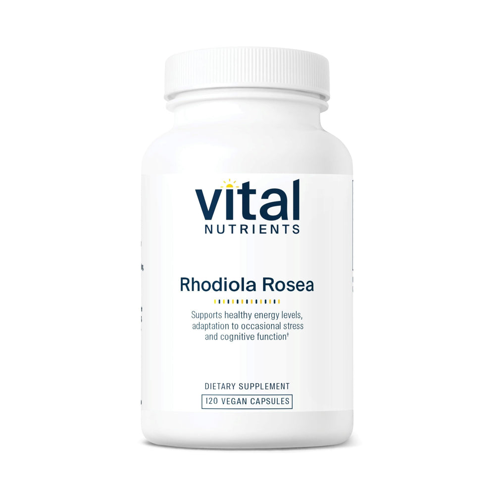 Vital Nutrients Rhodiola Rosea bottle with 120 capsules