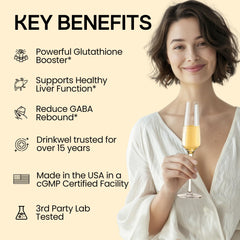 Ingredient list close-up on WELESSENTIALS DHM NAC packaging