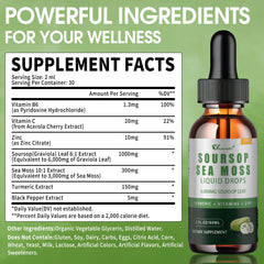 Alcohol-free glycerin-based liquid drops