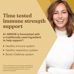 A+ Armor Andrographis Pure 800 Mg bottle label detail