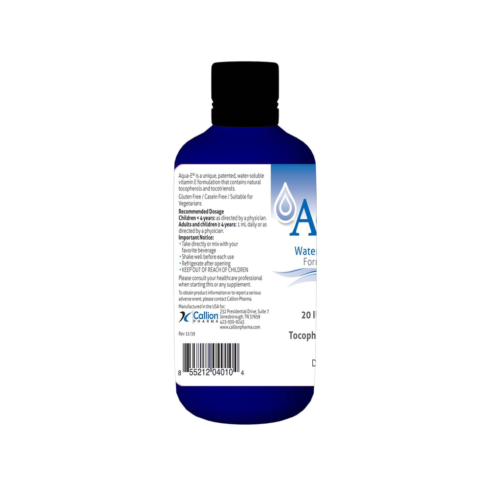 A.C. Grace Aqua-E packaging 8 oz bottle