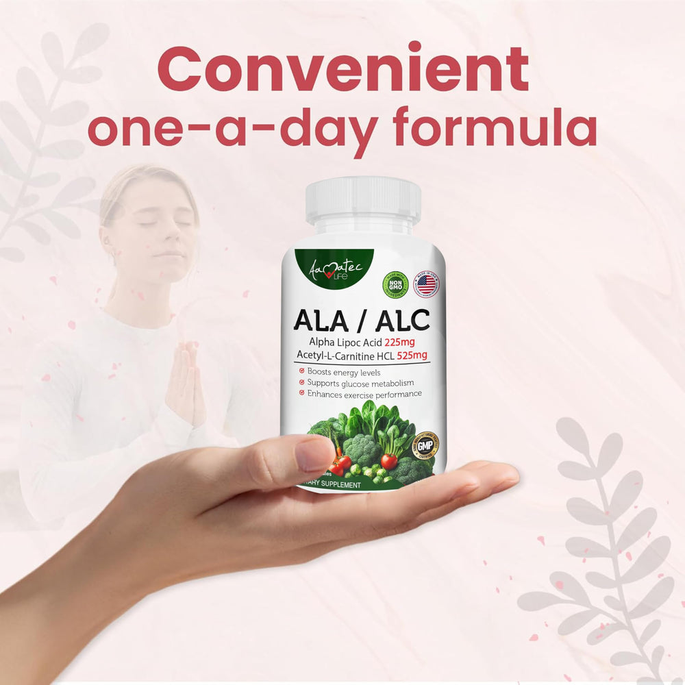 Skin health and antioxidant support from ALA/ALC