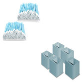 AAwipes Cleanroom Swabs, 200pcs, 3.2mm spear-tip, blue