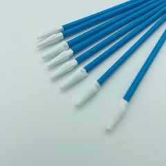 Flat lay of AAwipes cleaning cloths 100 pack, blue