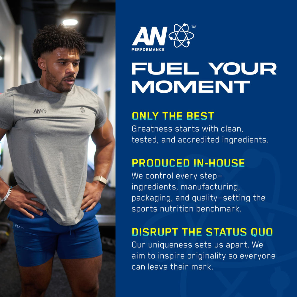 ABE All Black Everything AN Performance flavor-taste strawberry-pineapple close-up suggests tropical flavor that motivates sessions