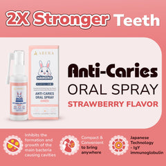 Close-up of the xylitol-based toddler oral spray