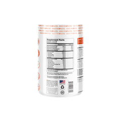 About Time pre-workout scoop and bottle ready for on-the-go mixing before workouts