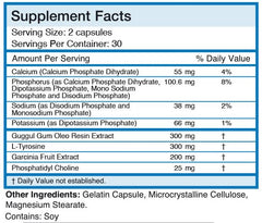 Guggul oleo-gum-resin extract ingredient image