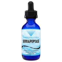 Front view of Absonutrix Serrapeptase Enzyme 583mg bottle (4 oz)