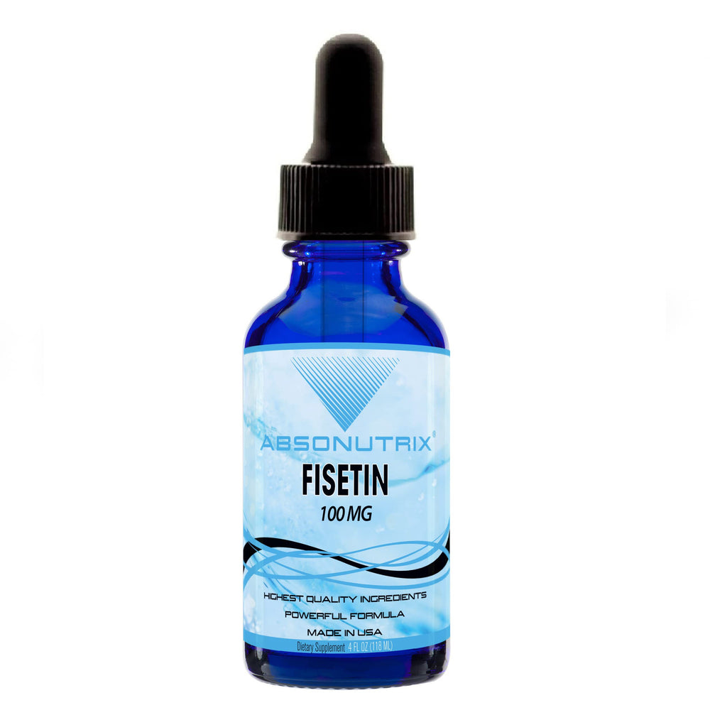 Absonutrix Fisetin 100 mg liquid bottle front view