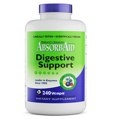 AbsorbAid Digestive Enzymes 240 vCaps bottle and packaging