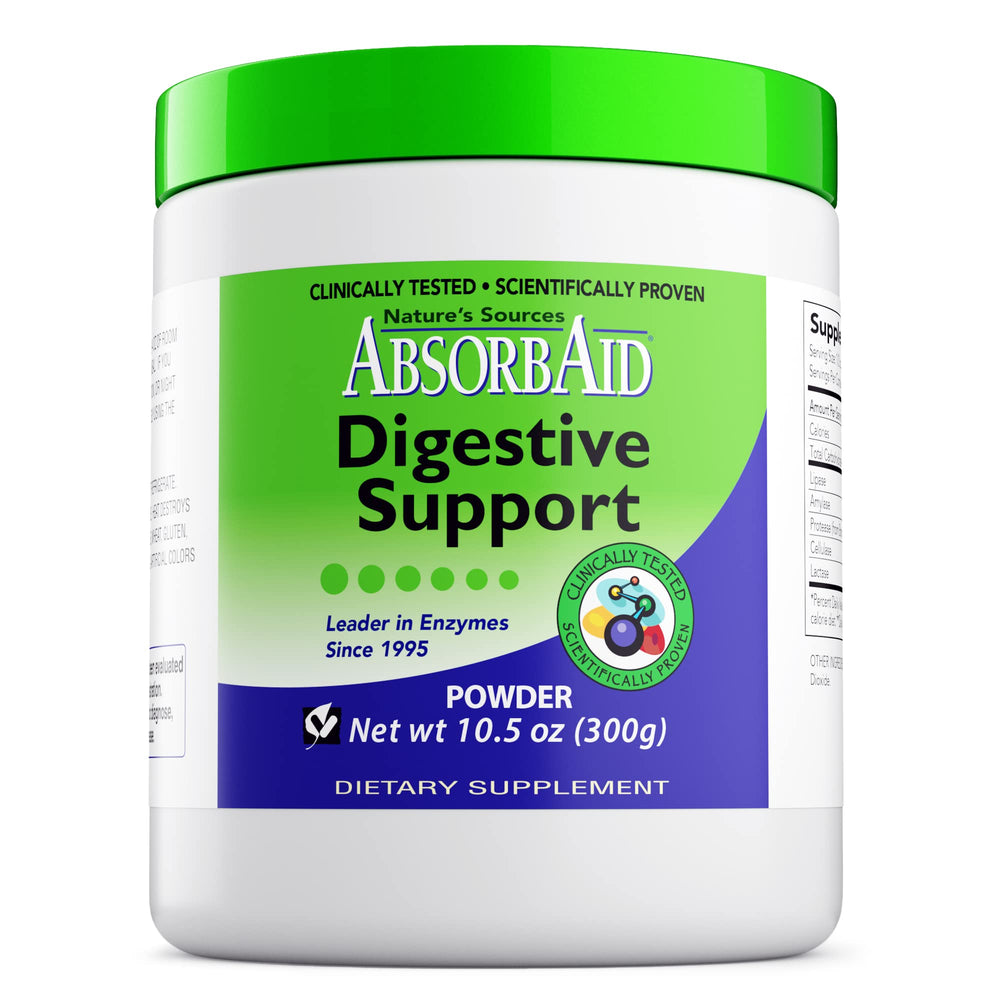 AbsorbAid Digestive Enzymes bottle front