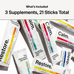 Lifestyle image featuring The Absorption Company Variety Pack on a kitchen counter