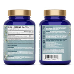 Instructions and dosage label close-up