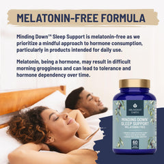Vegan, non-GMO sleep aid label