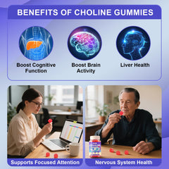 Choline ingredients in ABYSSUS CDP Choline Gummies